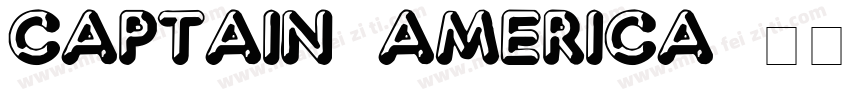 Captain America字体转换